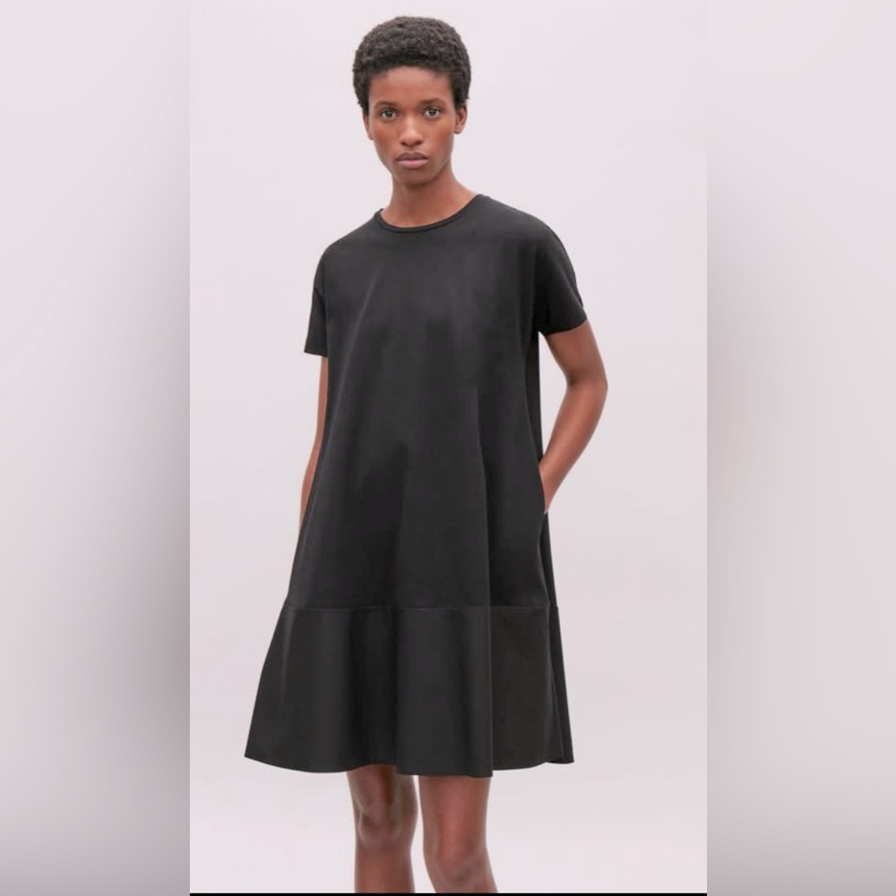 COS Black Mini Dress